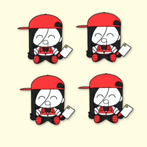 Butcher Vanity Plush 4PCS
